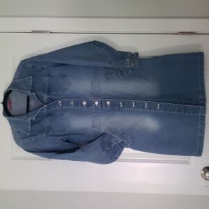 Women's denim jacket Sz 40 (10)